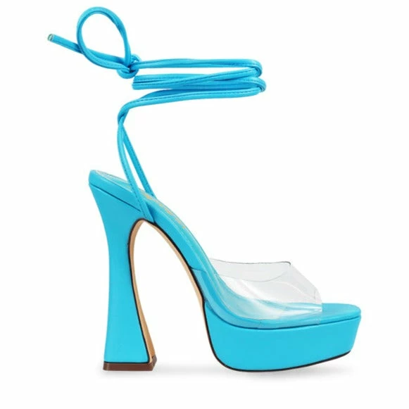 Head Over Heels: All In One Boutique Footwear Ajay Heels- Blue