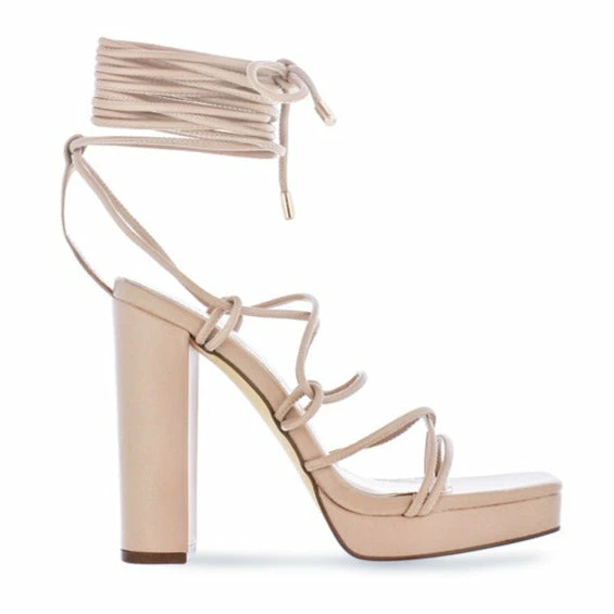 Head Over Heels: All In One Boutique Ashley Heels- Nude