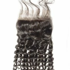 Head Over Heels: Bundle And Shoetique Hair Lace Closure- Exotic Deep Wave