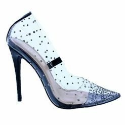 Head Over Heels: All In One Boutique Baddie Pump- Black