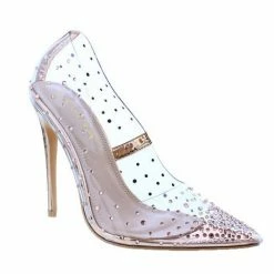Head Over Heels: All In One Boutique Baddie Pump- Rose Gold Footwear