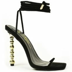 Head Over Heels: All In One Boutique Empire Heels- Black Footwear
