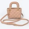 Head Over Heels: All In One Boutique Minnie Satchel- Nude Accessories