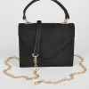 Head Over Heels: Bundle And Shoetique Suede Satchel- Black Accessories