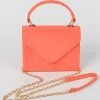 Head Over Heels: Bundle And Shoetique Suede Satchel- Coral Accessories