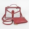 Head Over Heels: Bundle And Shoetique 2n1 Satchel- Burgundy Accessories