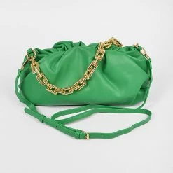 Head Over Heels: Bundle And Shoetique Accessories Scrunch Satchel- Green