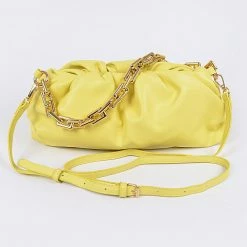 Head Over Heels: Bundle And Shoetique Scrunch Satchel- Yellow Accessories