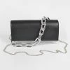 Head Over Heels: Bundle And Shoetique Cuban Links Bag- Black/Silver Accessories