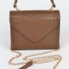 Head Over Heels: All In One Boutique Braided Satchel- Brown Accessories