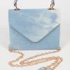 Head Over Heels: Bundle And Shoetique Denim Satchel- Light Blue Accessories
