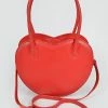 Head Over Heels: Bundle And Shoetique Large Heart Bag- Red