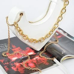 Head Over Heels: Bundle And Shoetique Accessories Mad Love Bag- White