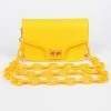 Head Over Heels: Bundle And Shoetique Linked Up Bag- Yellow Accessories