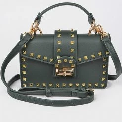 Head Over Heels: Bundle And Shoetique Soft Pastels Satchel- Green Accessories