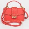Head Over Heels: Bundle And Shoetique Soft Pastels Satchel- Red Accessories