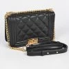 Head Over Heels: Bundle And Shoetique Quilted Clutch- Black Accessories