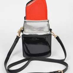 Head Over Heels: Bundle And Shoetique Accessories Lipstick Clutch- Red