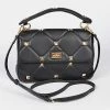 Head Over Heels: Bundle And Shoetique Luxe Touch Handbag- Black