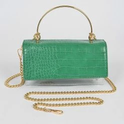 Head Over Heels: All In One Boutique Georgia Satchel- Green Accessories