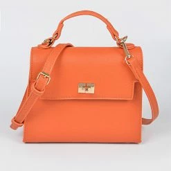 Head Over Heels: All In One Boutique Liza Satchel- Orange Accessories