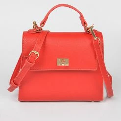 Head Over Heels: All In One Boutique Liza Satchel- Red