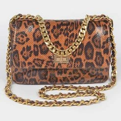 Head Over Heels: All In One Boutique Lizzy Satchel- Leopard Accessories