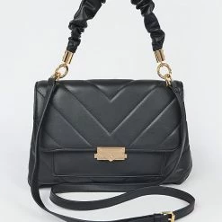 Head Over Heels: All In One Boutique Accessories Angie Satchel- Black