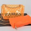 Head Over Heels: All In One Boutique Neon Lights Satchel- Orange Accessories