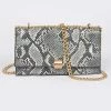 Head Over Heels: All In One Boutique Accessories Kate Satchel- Black Snake