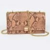 Head Over Heels: All In One Boutique Kate Satchel- Brown Snake