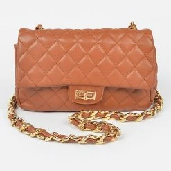 Head Over Heels: Bundle And Shoetique Accessories Rich Vibes Handbag- Camel