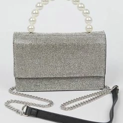 Head Over Heels: Bundle And Shoetique Accessories Pearl Handle Diamond Satchel