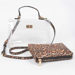 Head Over Heels: Bundle And Shoetique Accessories Lil Missy Satchel- Leopard