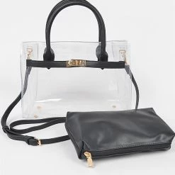 Head Over Heels: Bundle And Shoetique Missy Satchel- Black