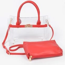 Head Over Heels: Bundle And Shoetique Missy Satchel- Red Accessories
