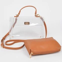 Head Over Heels: Bundle And Shoetique Accessories Lil Missy Satchel- Camel