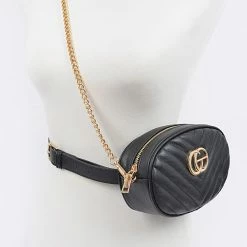 Head Over Heels: Bundle And Shoetique Accessories Luxe Fanny- Black