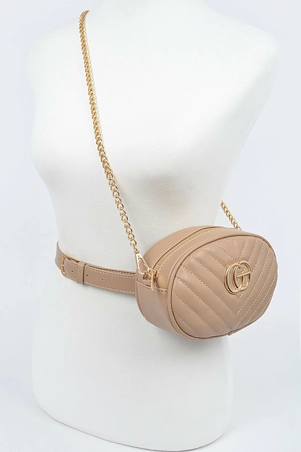 Head Over Heels: Bundle And Shoetique Accessories Luxe Fanny- Nude