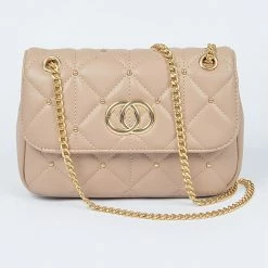 Head Over Heels: Bundle And Shoetique Accessories Luxury Satchel- Nude