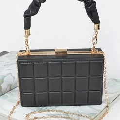 Head Over Heels: All In One Boutique Chocolate Satchel- Black