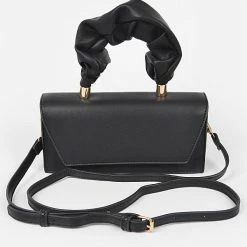 Head Over Heels: All In One Boutique Accessories Abstract Bag- Black