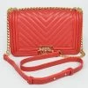 Head Over Heels: All In One Boutique Quilt Handbag- Red Accessories