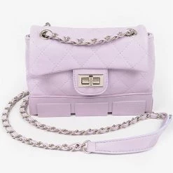 Head Over Heels: All In One Boutique Lugg Satchel- Lavender