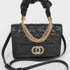 Head Over Heels: All In One Boutique Luxe Scrunch Satchel- Black