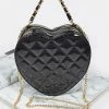 Head Over Heels: All In One Boutique Quilt Heart Bag- Black