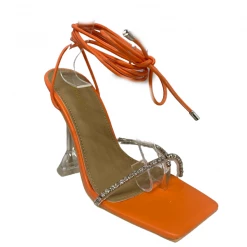 Head Over Heels: All In One Boutique Footwear Romance Heels- Orange