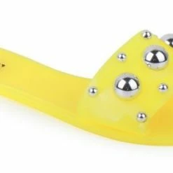 Head Over Heels: Bundle And Shoetique Bubbles- Yellow Sandals