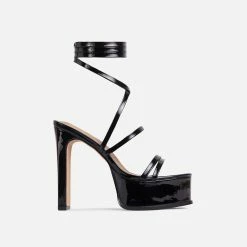 Head Over Heels: All In One Boutique Lucky Heels- Black