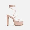 Head Over Heels: All In One Boutique Lucky Heels- Nude New Arrivals